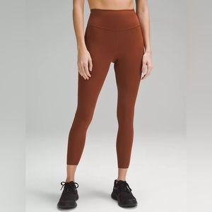 Red/Slate LuluLemon Align Pants barely worn